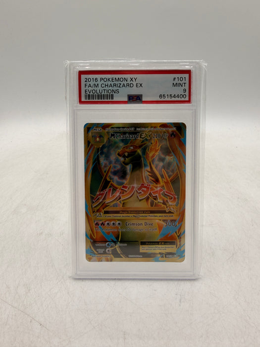 2016 POKEMON XY M Charizard EX #101 Pokemon Evolutions [MINT PSA 9]