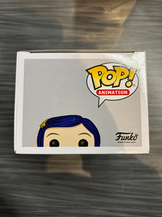 Funko POP! Animation: Coraline - Coraline in Raincoat (CHASE)(Damaged Box) #423