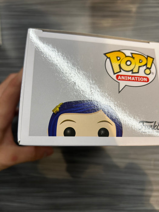 Funko POP! Animation: Coraline - Coraline in Raincoat (CHASE)(Damaged Box) #423