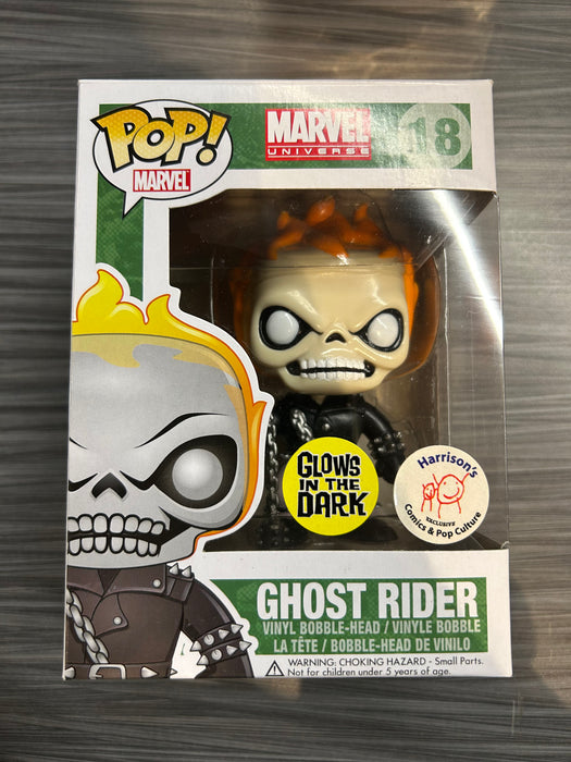 Funko POP! Marvel: Marvel Universe - Ghost Rider (GiTD)(Harrison's) #18