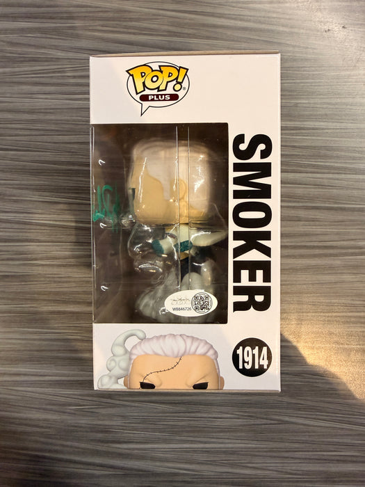 Funko POP! Plus Animation: One Piece - Smoker (Chalice)(Signed/Greg Dulcie/JSA) #1914