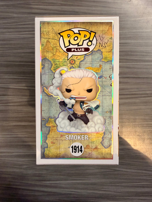 Funko POP! Plus Animation: One Piece - Smoker (Chalice)(Signed/Greg Dulcie/JSA) #1914