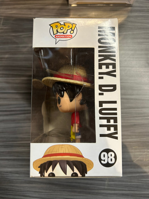 Funko POP! Animation: One Piece - Monkey. D. Luffy (2016 2nd Release)(Damaged Box) #98