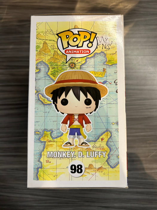 Funko POP! Animation: One Piece - Monkey. D. Luffy (2016 2nd Release)(Damaged Box) #98