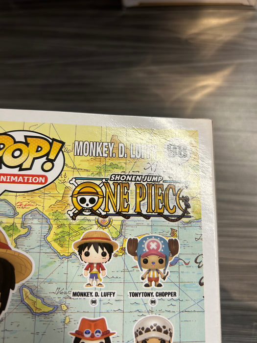 Funko POP! Animation: One Piece - Monkey. D. Luffy (2016 2nd Release)(Damaged Box) #98