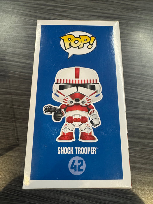 Funko POP! Star Wars: Shock Trooper (2015 Galactic Convention)(Damaged Box) #42