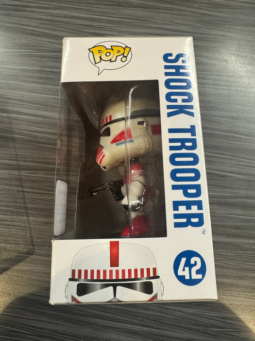 Funko POP! Star Wars: Shock Trooper (2015 Galactic Convention)(Damaged Box) #42