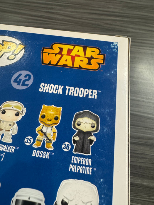 Funko POP! Star Wars: Shock Trooper (2015 Galactic Convention)(Damaged Box) #42