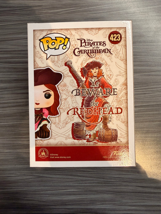 Funko POP! Disney: Pirates of the Caribbean - Redd (Disney)(Signed/Grey Delisle/JSA) #423