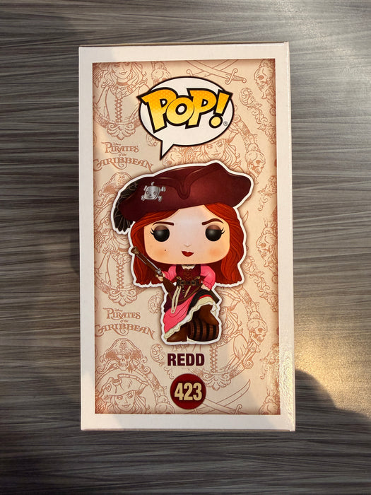 Funko POP! Disney: Pirates of the Caribbean - Redd (Disney)(Signed/Grey Delisle/JSA) #423