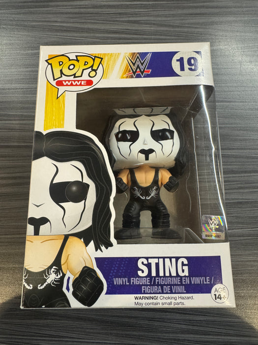 Funko POP! WWE: Sting (Damaged Box) #19