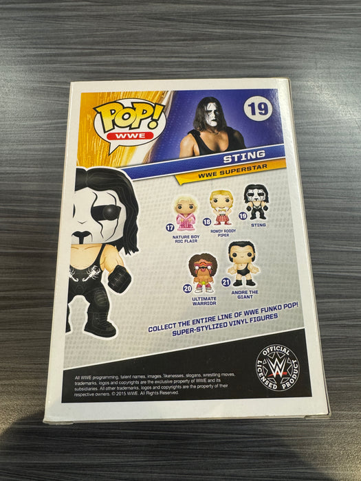 Funko POP! WWE: Sting (Damaged Box) #19