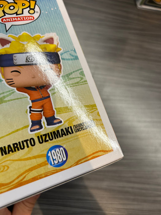 Funko POP! Animation: Naruto Shippuden - Naruto Uzumaki [Sasuke's Paw Encyclopedia] (2025 SDCC)(Damaged Box) #1980