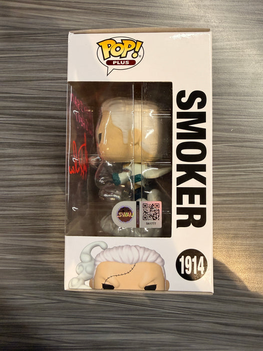 Funko POP! Plus Animation: One Piece - Smoker (Pre-Release)(Chalice)(Signed/Greg Dulcie/SWAU) #1914