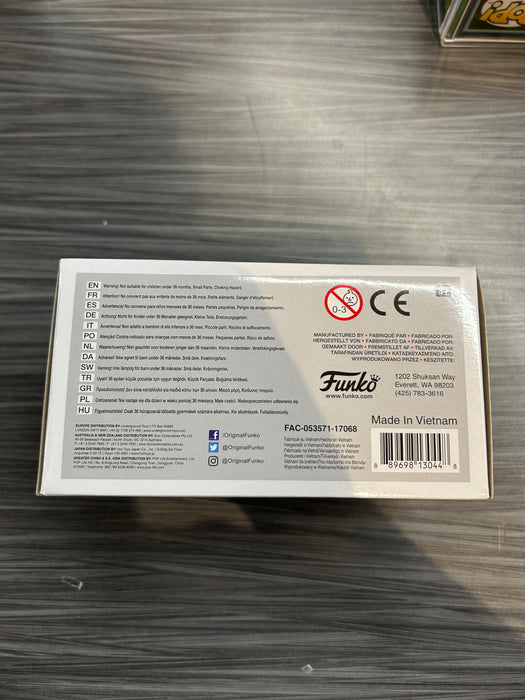 Funko POP! Disney Pixar: Cars 3 - Lightning McQueen (Target)(Chrome)(Damaged Box) #282