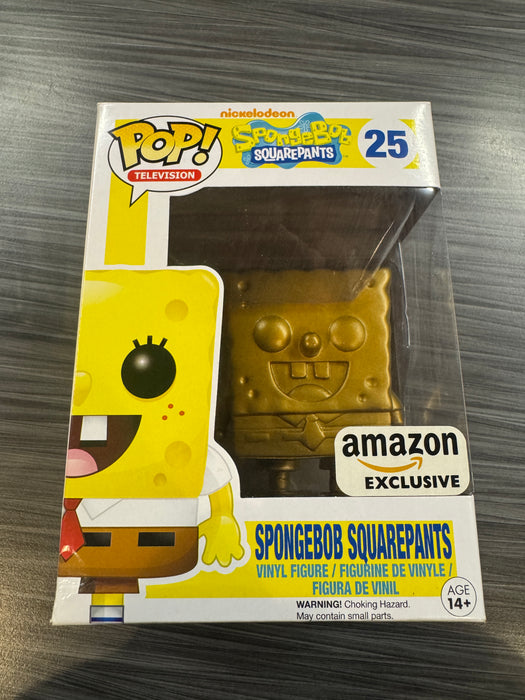 Funko POP! Animation: Spongebob Squarepants - Spongebob Squarepants (Amazon)(Damaged Box*) #25