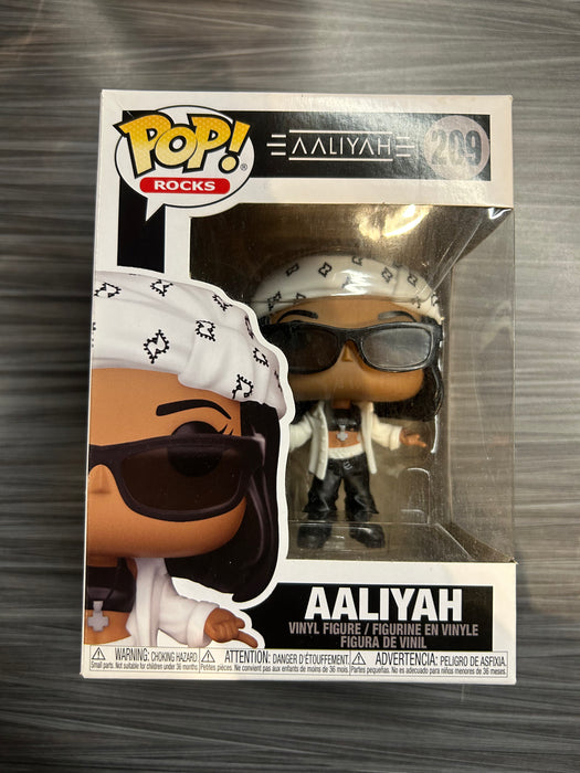 Funko POP! Rocks: Aaliyah (Damaged Box*) #209