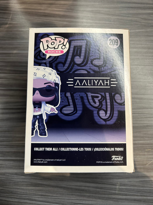 Funko POP! Rocks: Aaliyah (Damaged Box*) #209