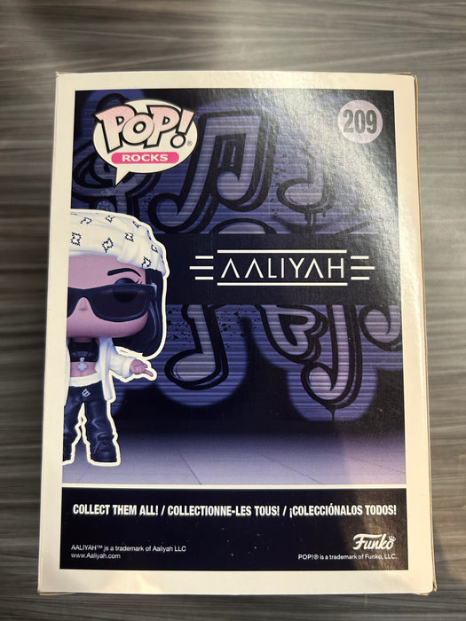 Funko POP! Rocks: Aaliyah (Damaged Box*) #209