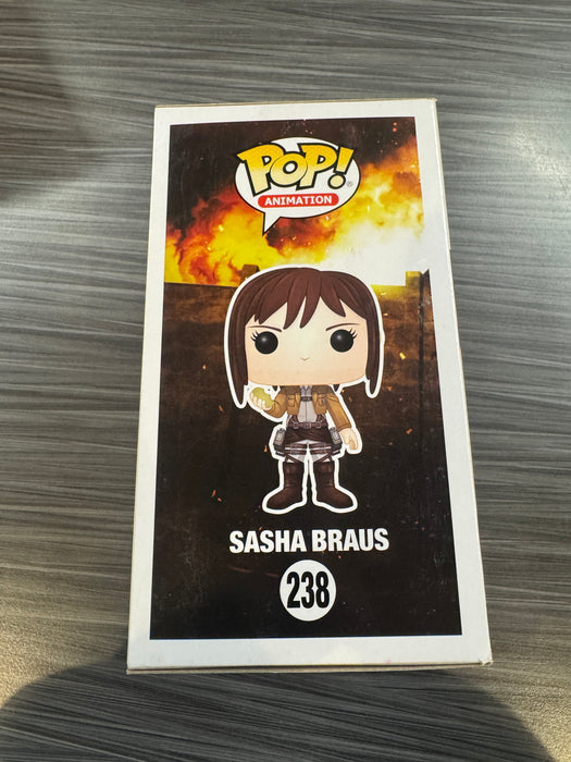 Funko POP! Animation: Attack On Titan - Sasha Braus (GameStop)(Damaged Box)[A] #238