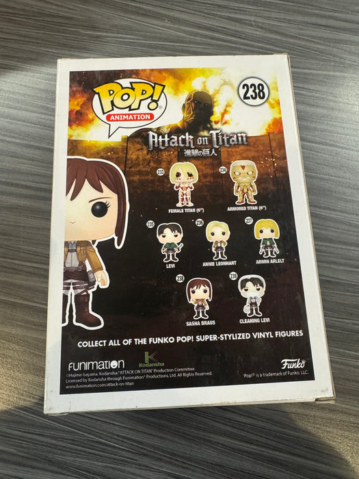 Funko POP! Animation: Attack On Titan - Sasha Braus (GameStop)(Damaged Box)[A] #238