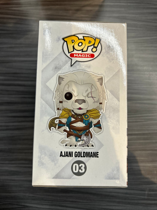 Funko POP! Magic: Magic The Gathering - Ajani Goldmane (Gen Con)(Damaged Box)[B] #03