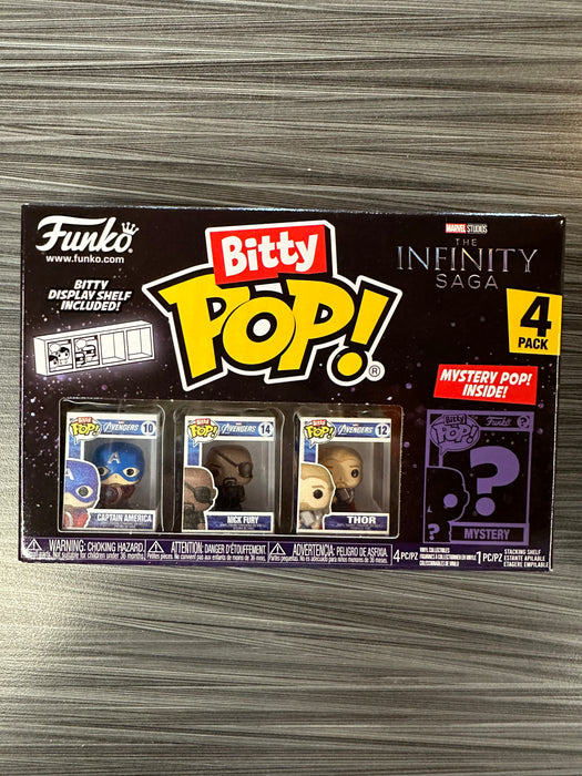 Funko Bitty Pop!® Marvel® The Infinity Saga Figures - 4 Pack