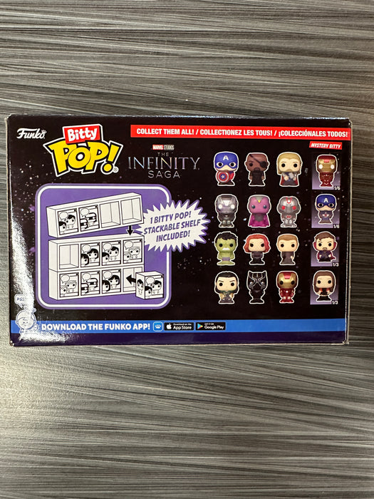 Funko Bitty POP! Marvel: Captain America/Nick Fury/Thor - Series 1 4-Pack