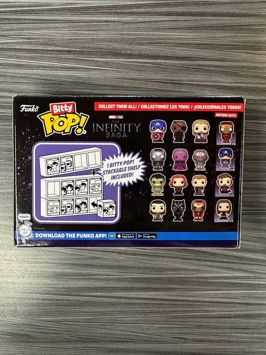 Funko Bitty POP! Marvel: Loki/Black Panther/Iron Man Series 4 4-Pack