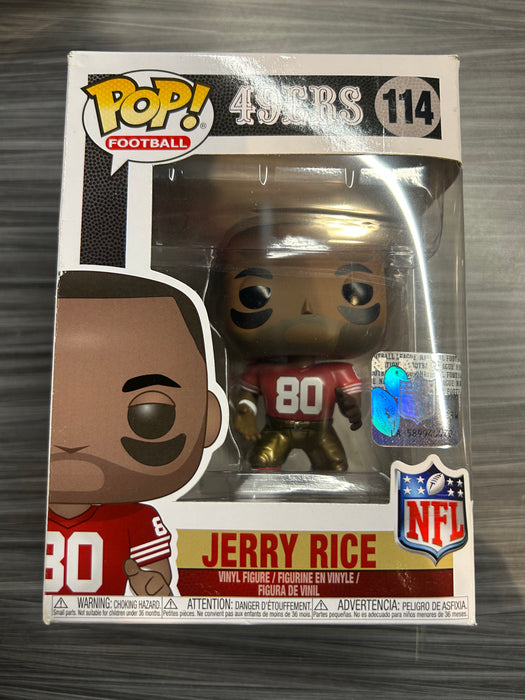 Funko POP! Football: 49ers - Jerry Rice (Damaged Box*) #114
