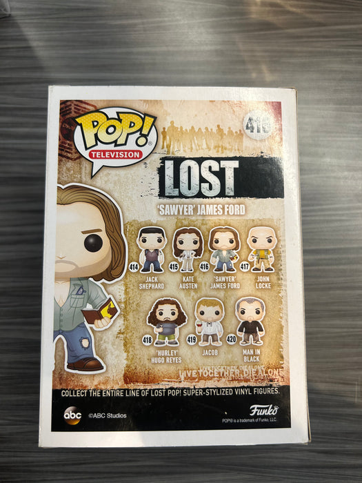 Funko POP! Television: Lost - "Sawyer" James Ford (Damaged Box) #416