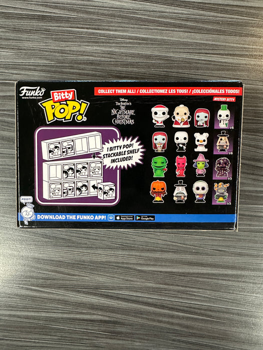 Funko Bitty POP! Disney: Santa Jack Skellington/Sandy Claws/ Sally Sewing - Series 4 4-Pack