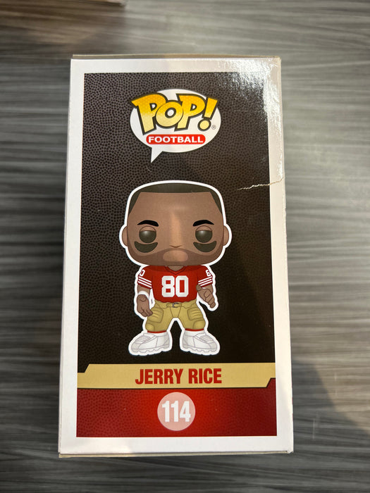 Funko POP! Football: 49ers - Jerry Rice (Damaged Box*) #114