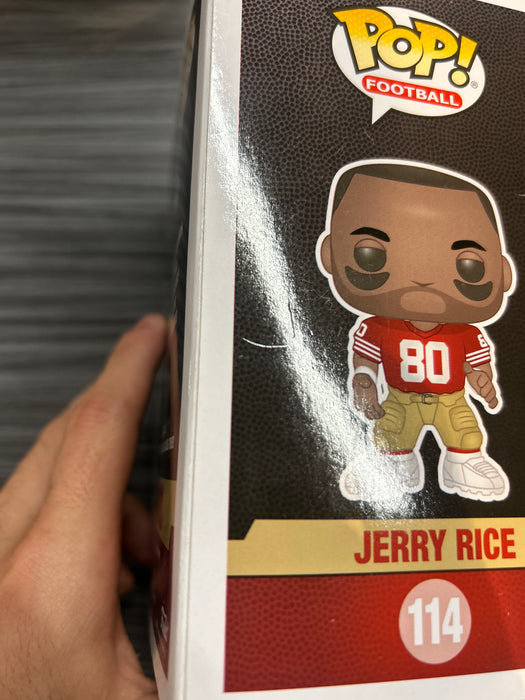 Funko POP! Football: 49ers - Jerry Rice (Damaged Box*) #114