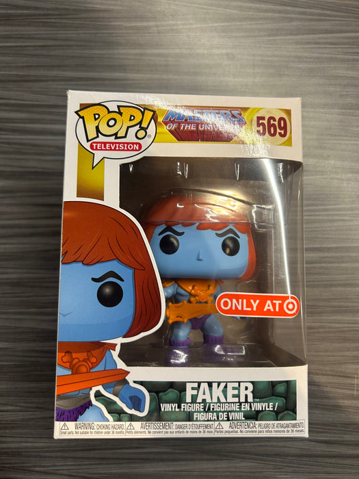 Funko POP! Television: Masters of The Universe - Faker (Target)(Damaged Box*) #569