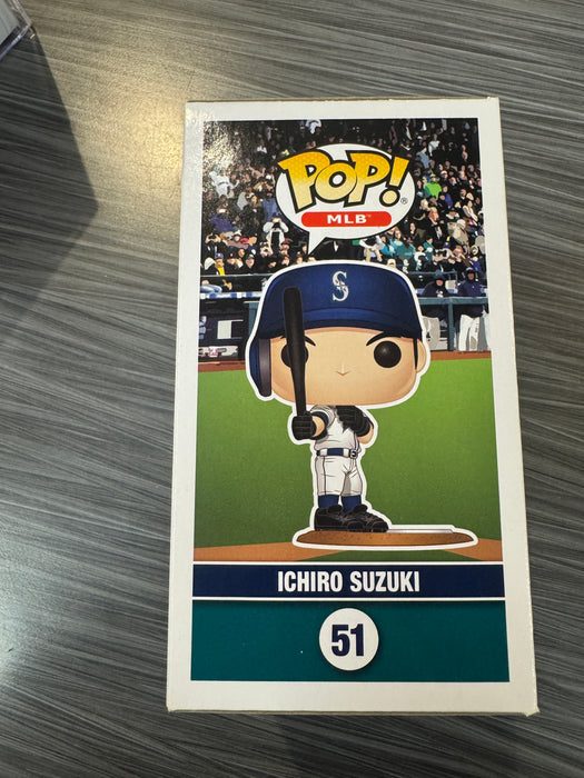 Funko POP! MLB: Seattle Mariners - Ichiro Suzuki (T-Mobile Park)(Damaged Box) #51