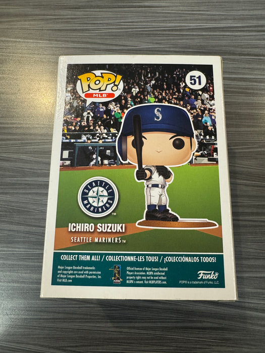 Funko POP! MLB: Seattle Mariners - Ichiro Suzuki (T-Mobile Park)(Damaged Box) #51