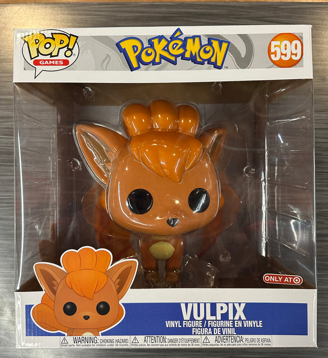 Funko POP! Games: Pokemon - Vulpix [10-Inch] (Target)(Damaged Box) #599