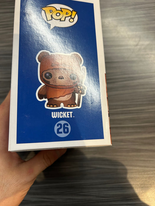 Funko POP! Star Wars: Wicket (Fugitive Toys)(Damaged Box) #26