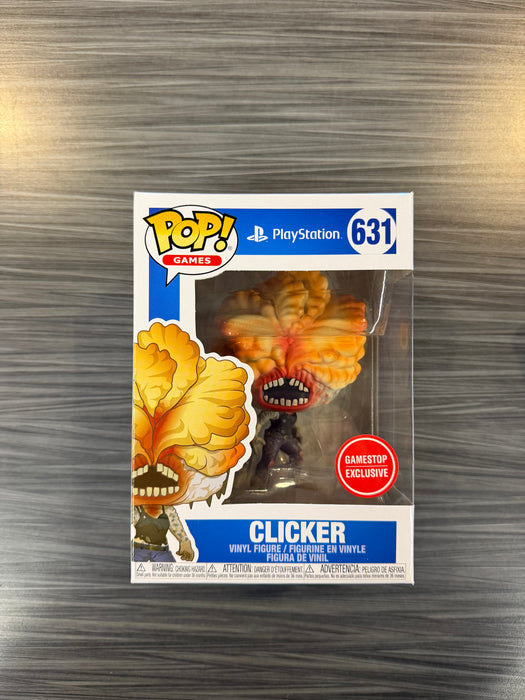Funko POP! Games: Playstation: Clicker (GameStop Round Sticker) #631
