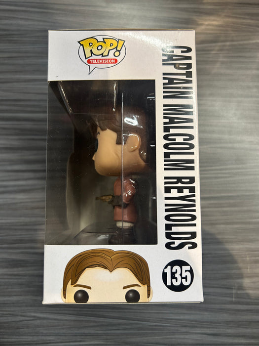 Funko POP! Television: Firefly - Captain Malcolm Reynolds (Damaged Box)  #135