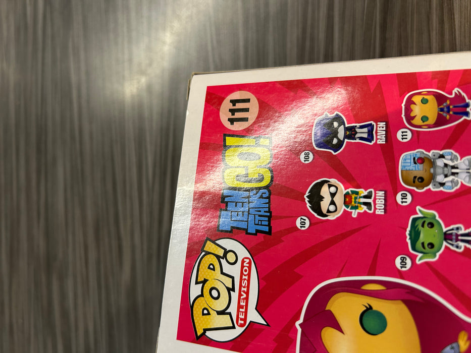 Funko POP! Television: Teen Titans Go - Starfire (Damaged Box) #111