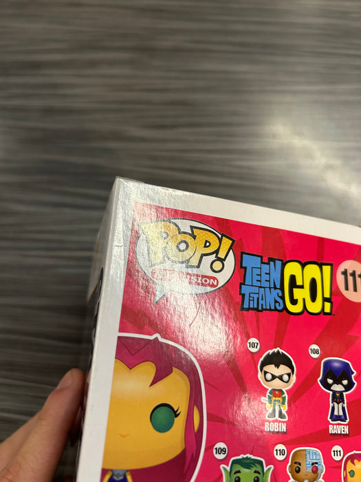 Funko POP! Television: Teen Titans Go - Starfire (Damaged Box) #111