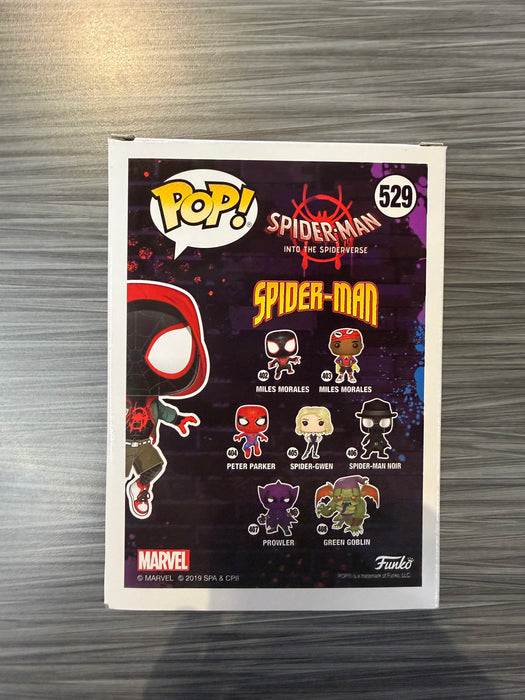 Funko POP! Spiderman Into the Spiderverse: Miles Morales (PX Preview)(Damaged Box) #529