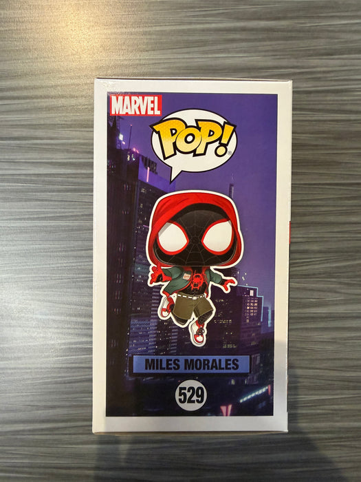 Funko POP! Spiderman Into the Spiderverse: Miles Morales (PX Preview)(Damaged Box) #529