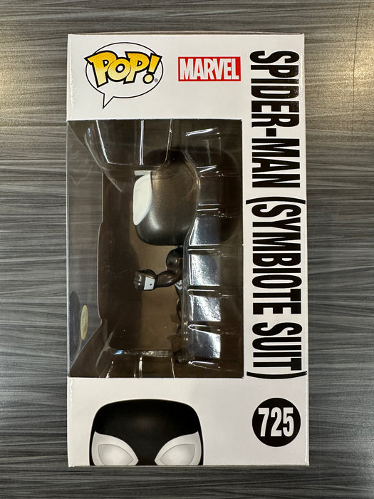 Funko POP! Marvel: Spider-Man (Symbiote Suit)(GiTD)(Popcultcha)(Damaged Box) #725