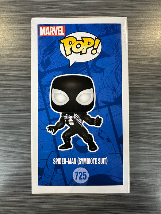 Funko POP! Marvel: Spider-Man (Symbiote Suit)(GiTD)(Popcultcha)(Damaged Box) #725
