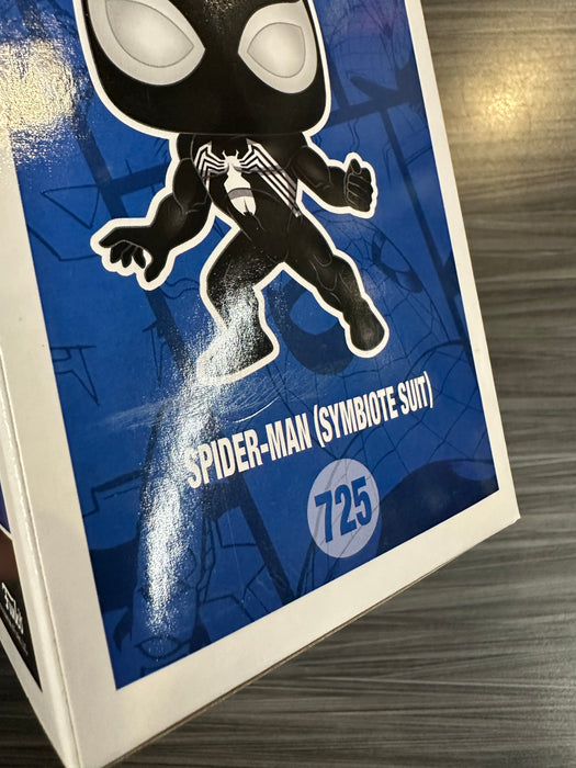 Funko POP! Marvel: Spider-Man (Symbiote Suit)(GiTD)(Popcultcha)(Damaged Box) #725