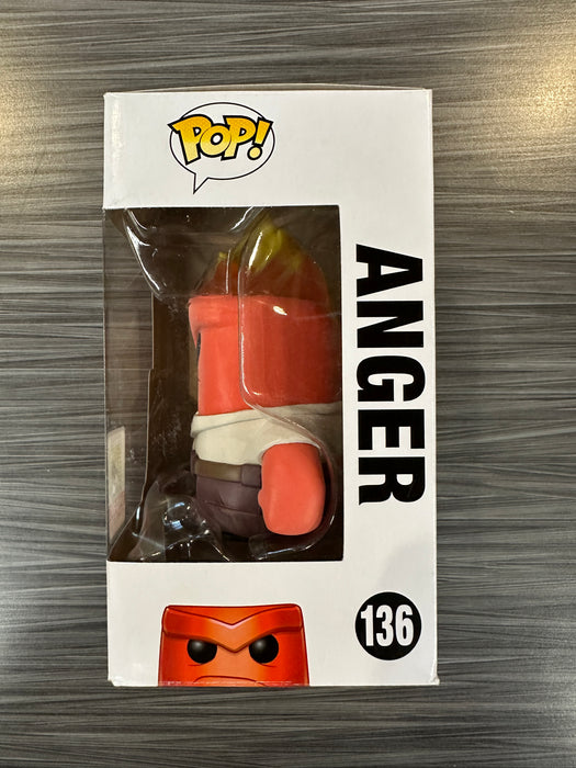 Funko POP! Disney: Inside Out - Anger (2015 SDCC)(1008 Pcs)(Damaged Box*) #136