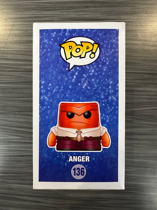 Funko POP! Disney: Inside Out - Anger (2015 SDCC)(1008 Pcs)(Damaged Box*) #136